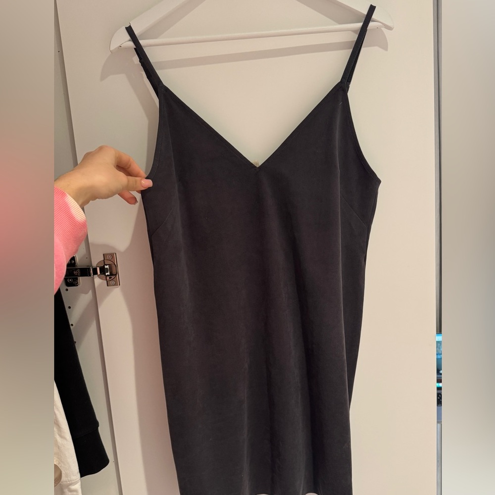 Wilfred Grey Soft Mini Dress